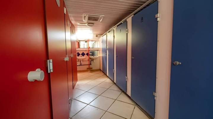 Couloir camping Morsang-sur-Seine 